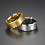 Anillo-cl-sico-de-8mm-para-hombre-y-mujer-sortija-Simple-de-acero-inoxidable-cepillado-en-3.webp