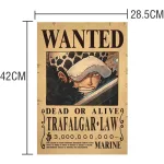 Anime-Luffy-Gear-5-One-Piece-Bounty-Wanted-Posters-4-emperadores-Law-Kid-Figures-Vintage-Living-2.webp