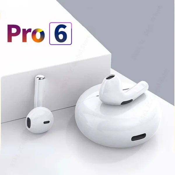 Auriculares inal mbricos Air Pro 6 TWS por Bluetooth para Xiaomi miniauriculares Android Apple iPhone originales