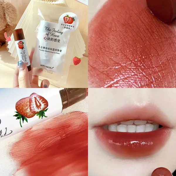 B lsamo labial afrutado brillo labial hidratante Natural nutritivo cambio de temperatura Color maquillaje barato cosm