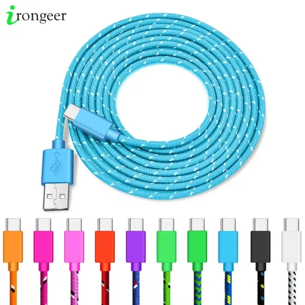 Cable USB tipo C Cable de carga r pida USb C Cables tipo c cargador de