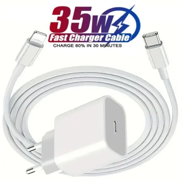 Cargador r pido para tel fono m vil Apple accesorio Original PD de 30W para iPhone