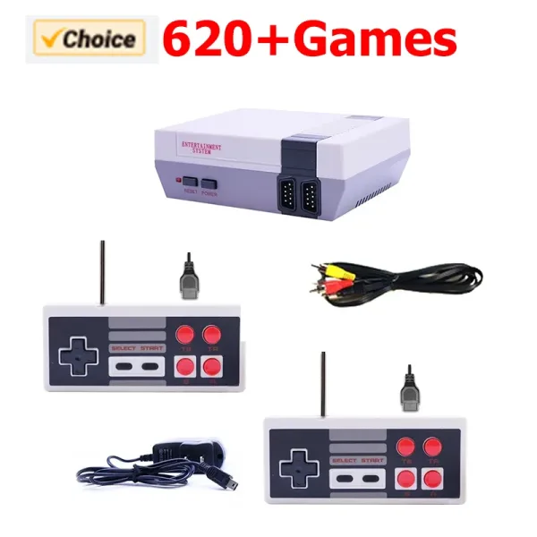 Consola de Juegos Retro Para adultos y ni os Mini sistema de videojuegos cl sico 620