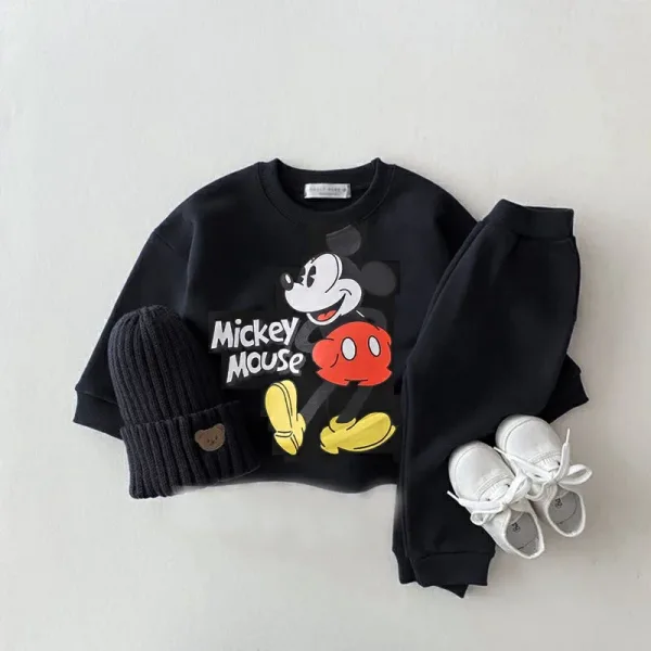 Disney sudaderas con capucha para beb y ni o conjunto de dos piezas con estampado de 6