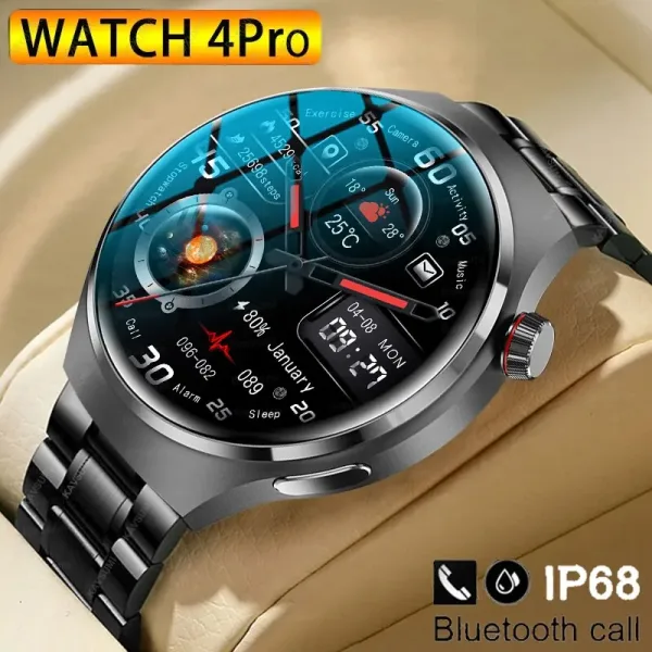 Huawei reloj inteligente 4 Pro para hombre pulsera resistente al agua IP68 con Pantalla AMOLED de