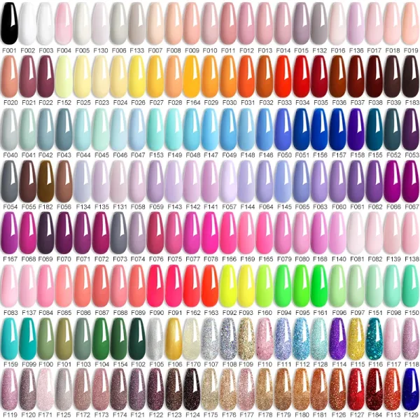 LILYCUTE esmalte en Gel para u as barniz semipermanente para manicura con LED UV 129 colores 1