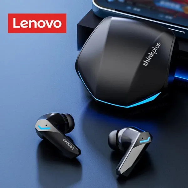 Lenovo auriculares inal mbricos GM2 Pro con Bluetooth 5 3 aud fonos deportivos intrauditivos para videojuegos