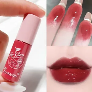 Mini Brillo de Labios Líquido Hermoso de Larga Duración