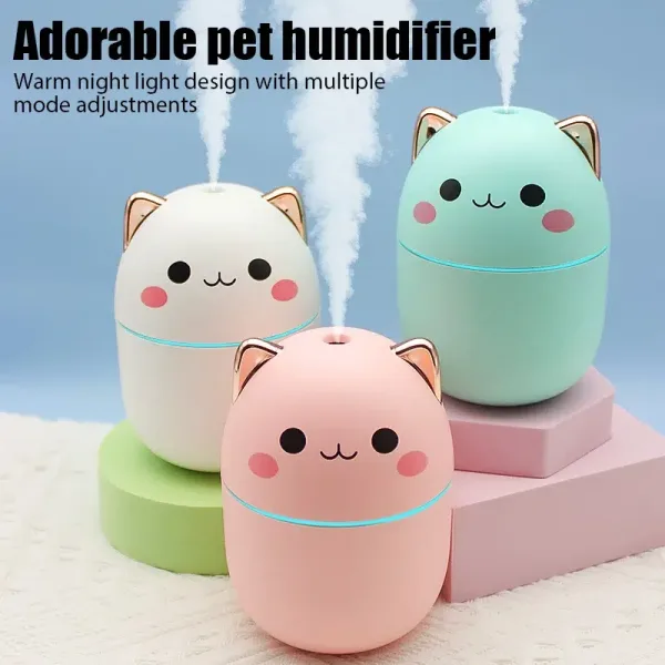 Mini humidificador de aire para el hogar difusor de Aroma de aceite esencial purificador de perfume