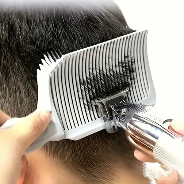 Peine de barbero profesional para hombres herramienta de peinado de sal n resistente al calor para