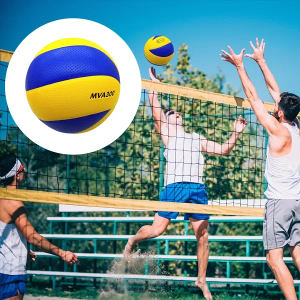 Pelota de voleibol de PU de tacto suave para interiores y exteriores pelota de arena para