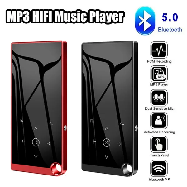 Reproductor de m sica MP3 con Bluetooth 5 0 Walkman de Audio port til HiFi con