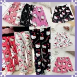 Nuevo Pijama femenino Hello Kitty de flanela estilo Y2k