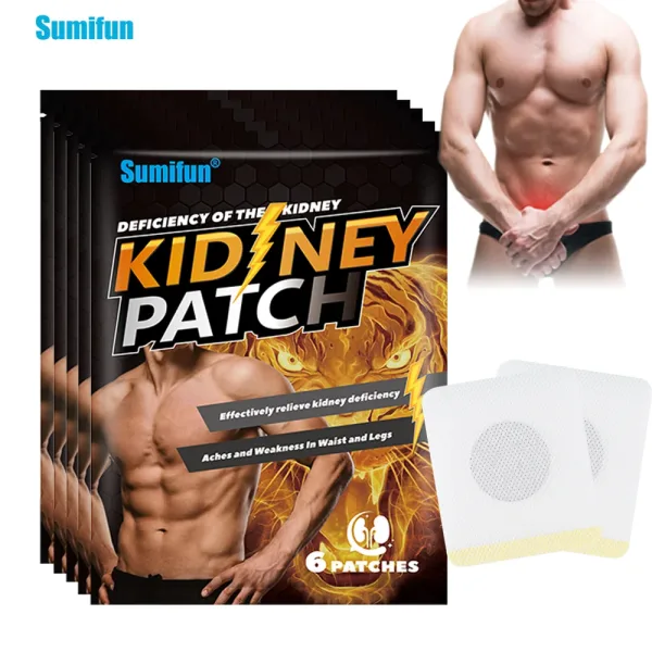 Sumifun Parche de ri n nutritivo para hombre pegatina para mejora de la Prostatitis urolog a