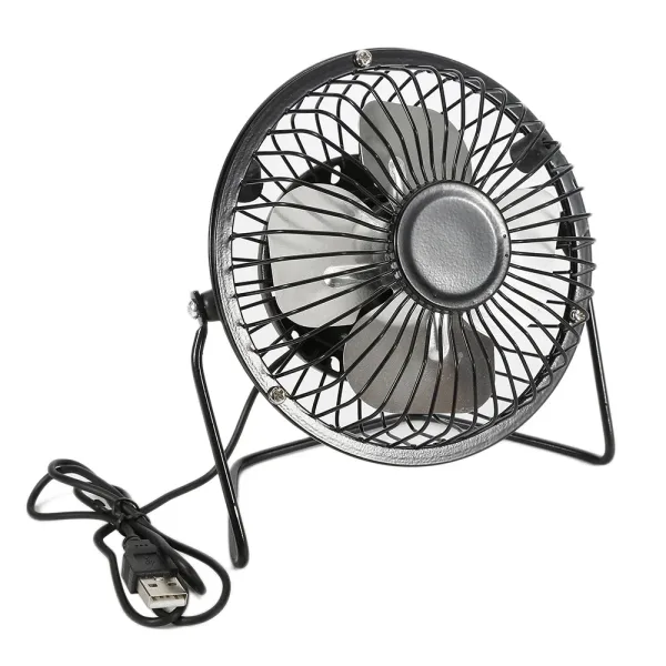 Ventilador de escritorio de 4 6 pulgadas ventilador USB silencioso peque o y port til giratorio