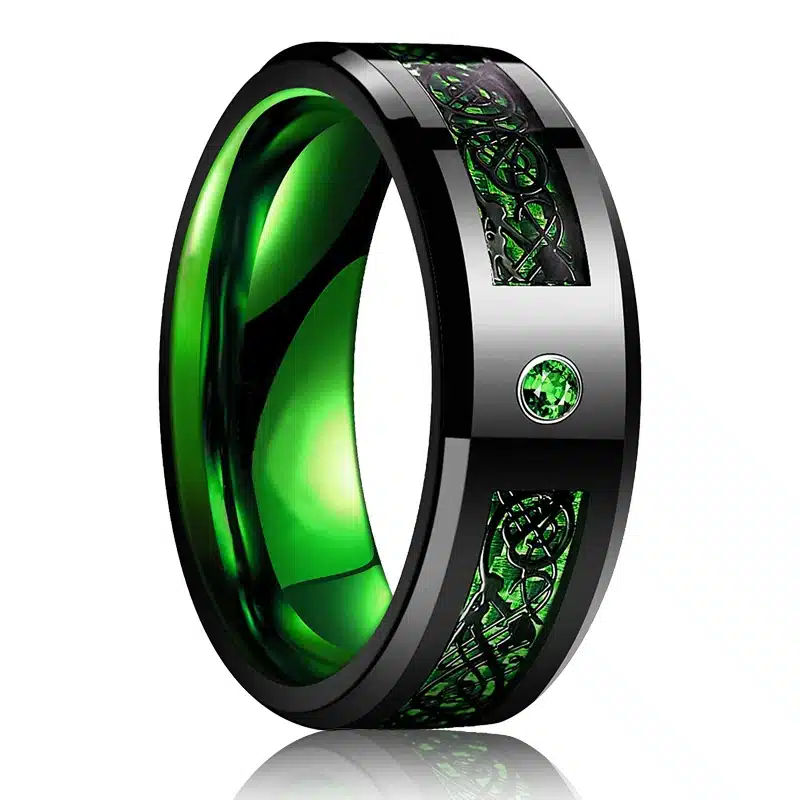 Anillos Celtas Un Innovador Modelo Acero Inoxidable