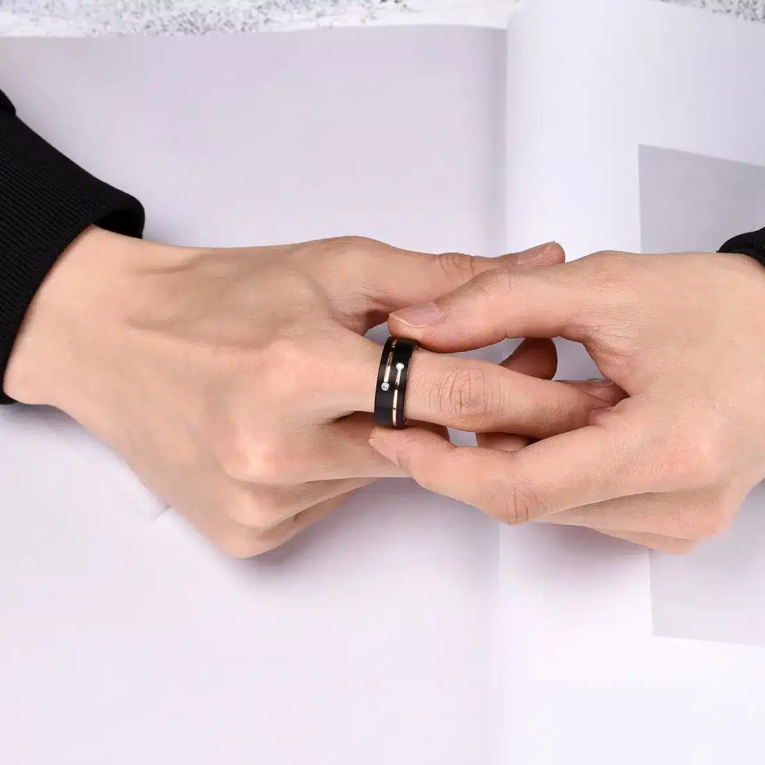 Anillos Celtas Un Innovador Modelo Acero Inoxidable Anillos Celtas Un Innovador Modelo Acero Inoxidable