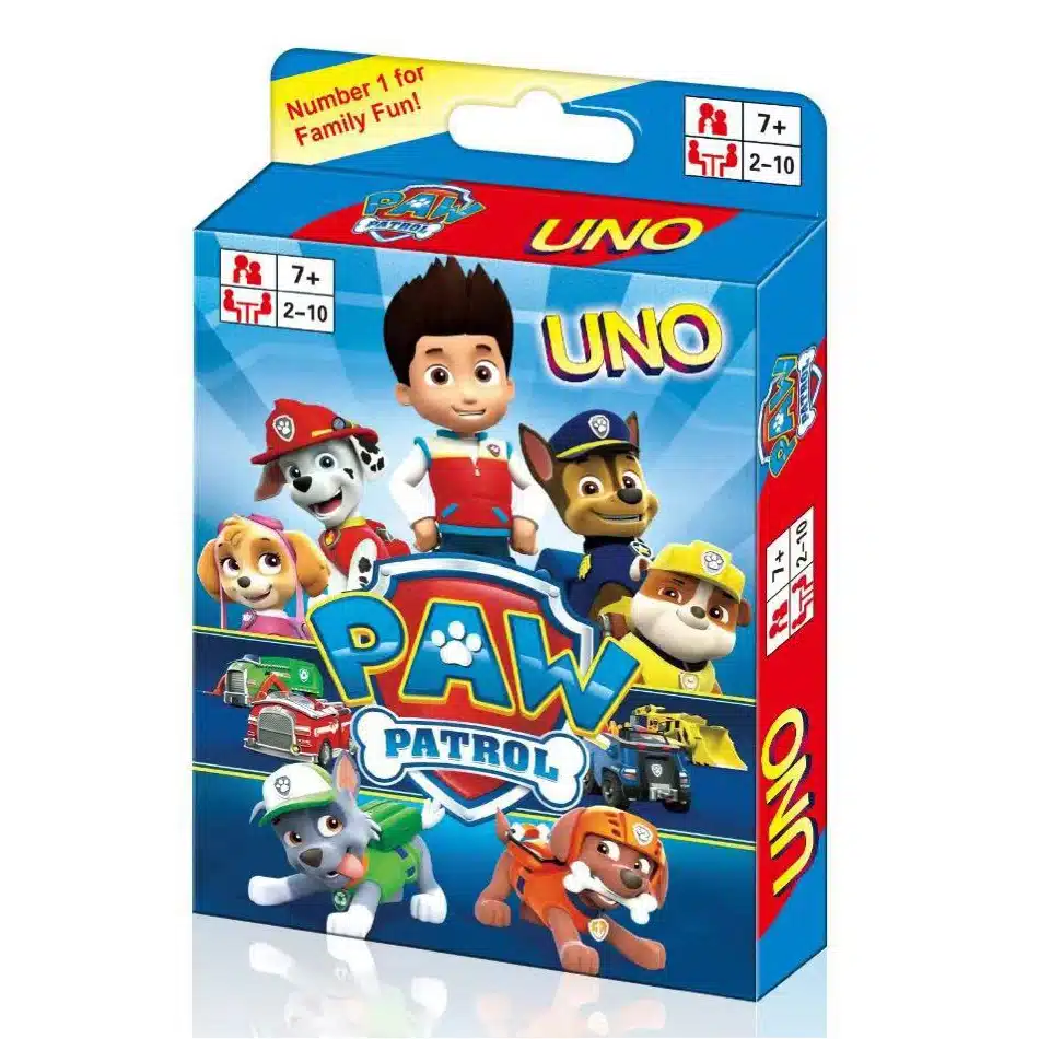 Brillante Juego De Cartas Familiar Reversible Brillante Juego De Cartas Familiar Reversible