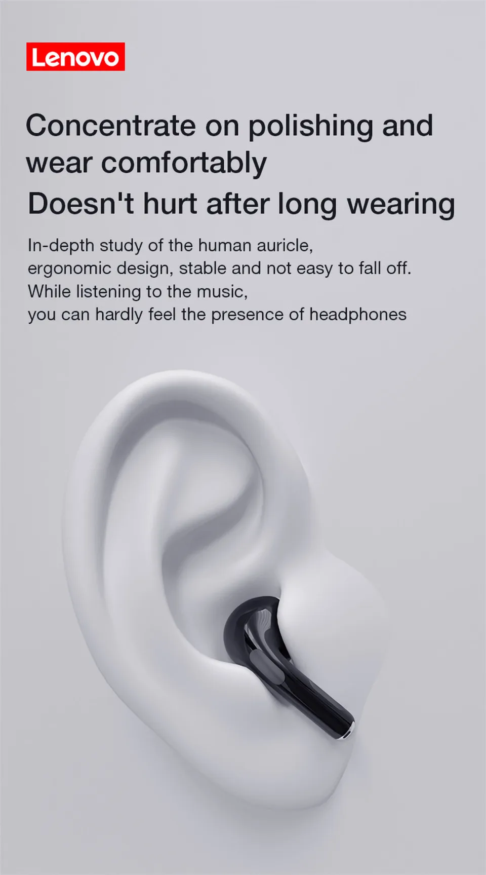 Calidad Auténtica Lenovo Auriculares Inalámbricos Calidad Auténtica Lenovo Auriculares Inalámbricos