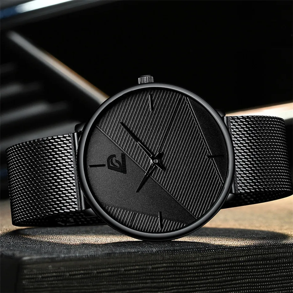 Esencial Reloj De Cuarzo Minimalista Para Hombre Esencial Reloj De Cuarzo Minimalista Para Hombre