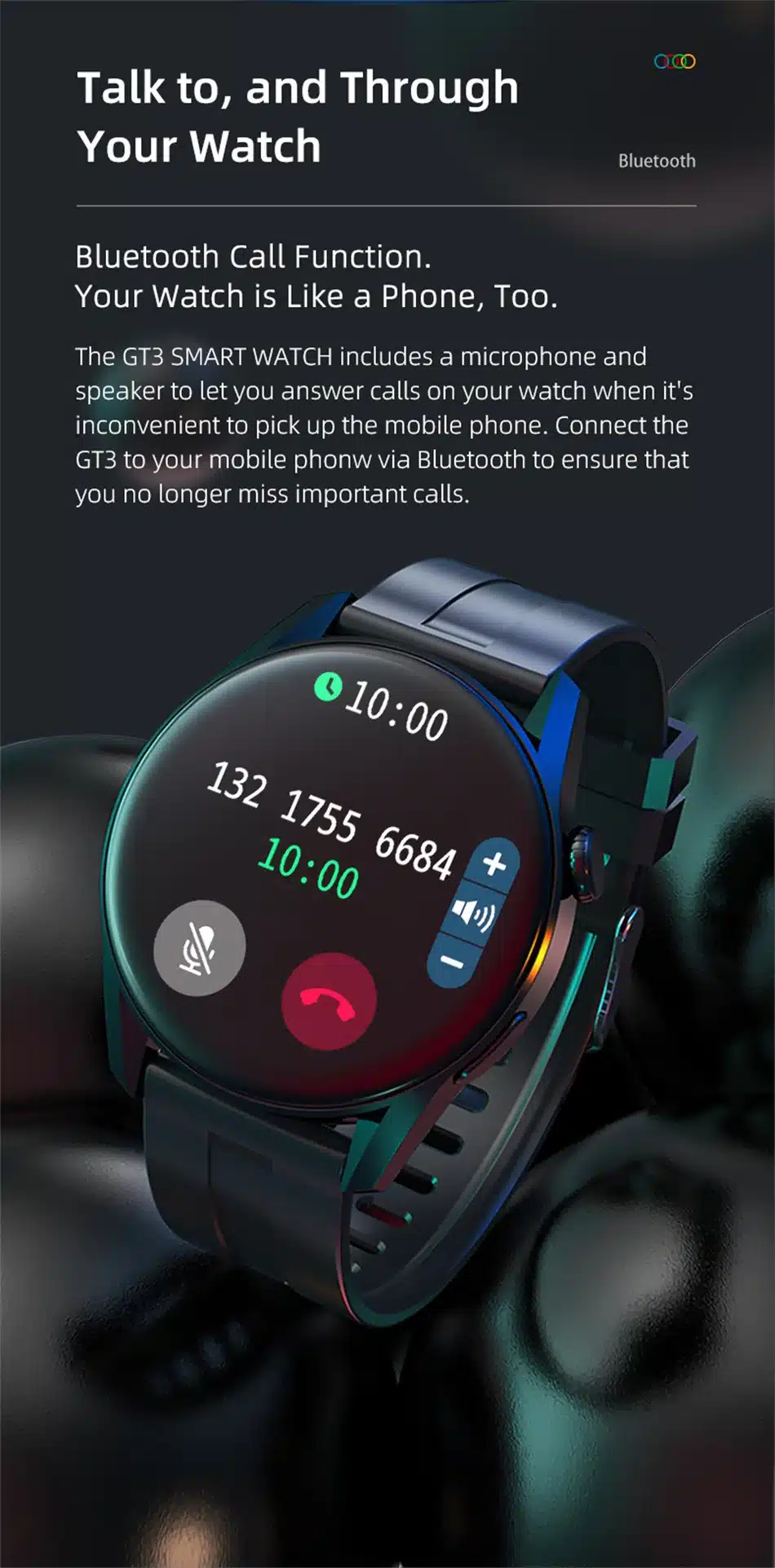 Fenomenal Reloj Inteligente Con Gps Integrado Para Hombre Fenomenal Reloj Inteligente Con Gps Integrado Para Hombre