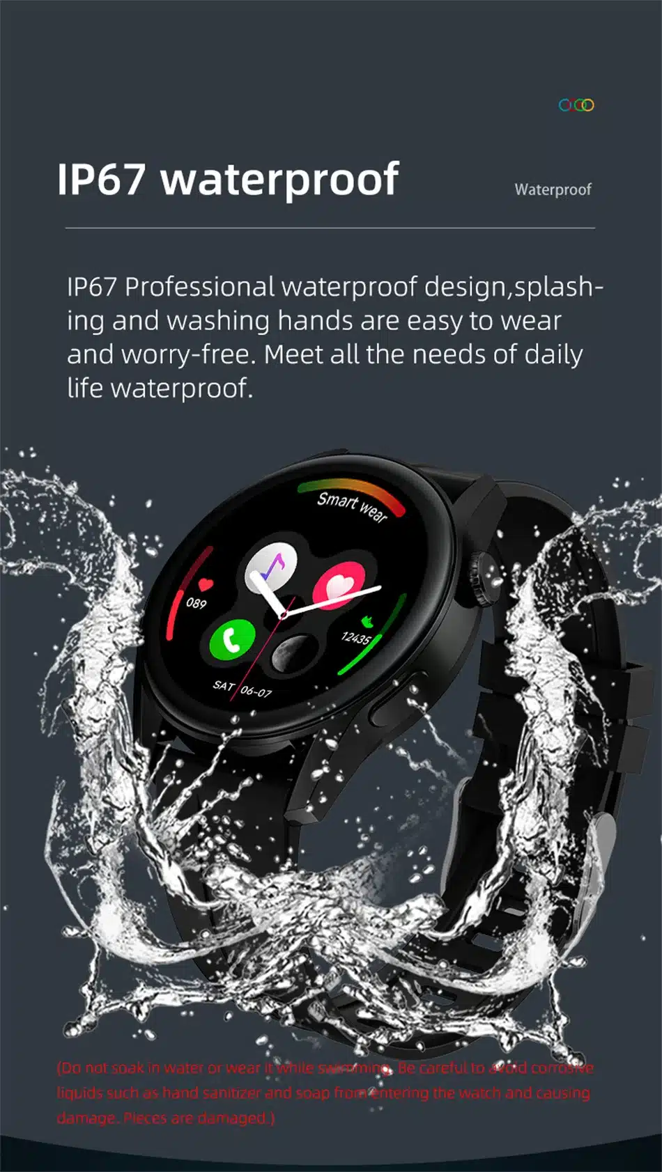 Fenomenal Reloj Inteligente Con Gps Integrado Para Hombre Fenomenal Reloj Inteligente Con Gps Integrado Para Hombre