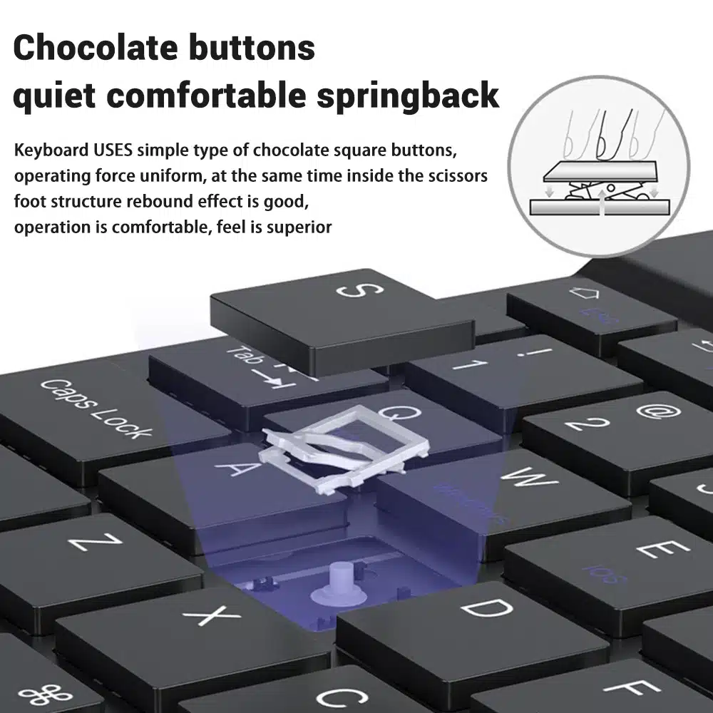 Fenomenal Teclado Inalámbrico Bluetooth Para Tabletas Fenomenal Teclado Inalámbrico Bluetooth Para Tabletas