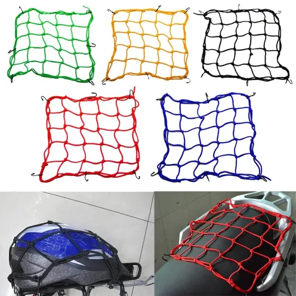 Sistema De Red Flexible Y Seguro Para Guardar Motocicleta