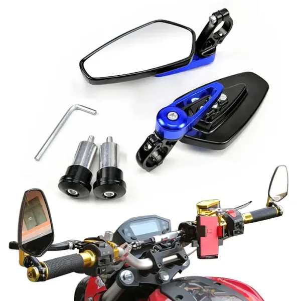 Imagen Del Producto Espejos Retrovisores Para Motocicleta: Auténtico Y Necesario | Compra Online En Tiendafiable