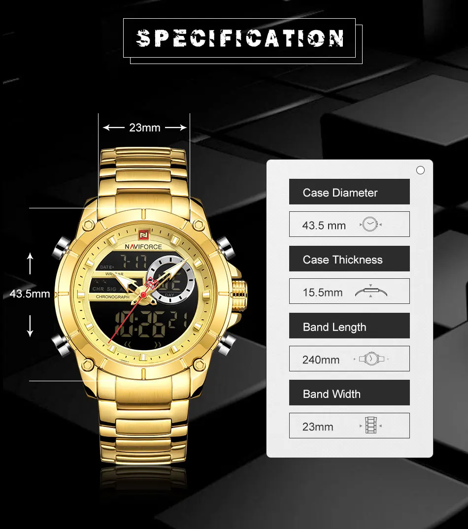 Nuevo Reloj De Pulsera Deportivo Original Para Hombre Nuevo Reloj De Pulsera Deportivo Original Para Hombre