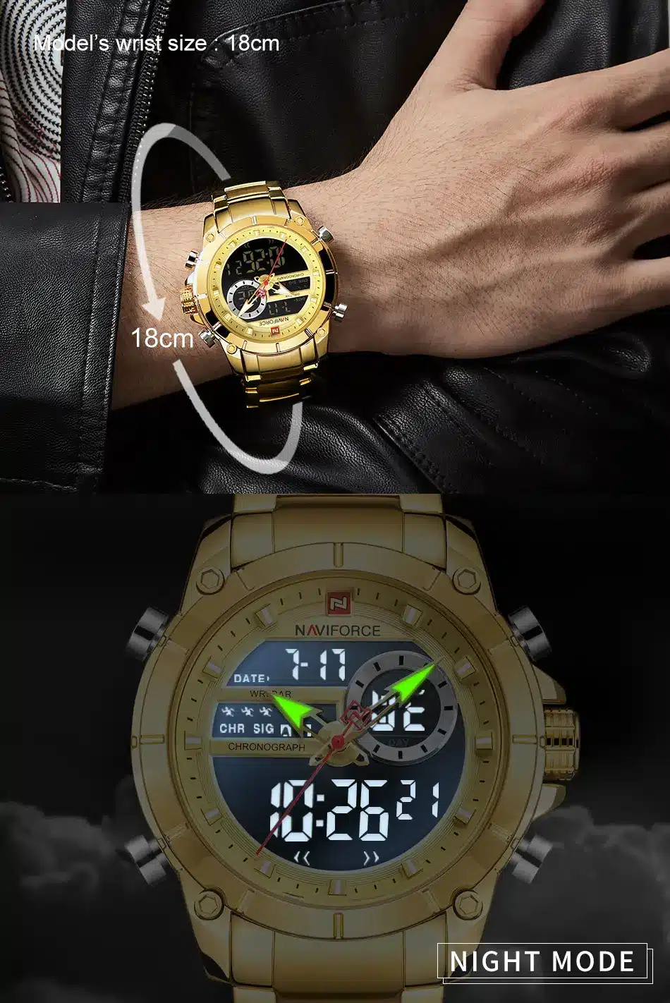 Nuevo Reloj De Pulsera Deportivo Original Para Hombre Nuevo Reloj De Pulsera Deportivo Original Para Hombre