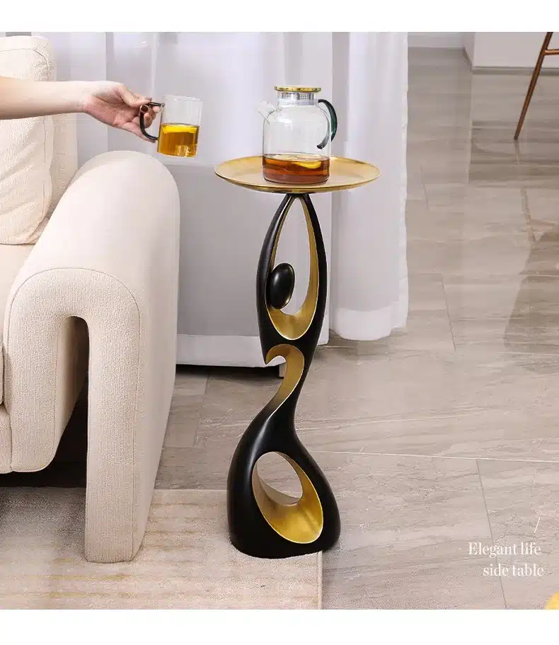 Sofá Elegante Y Hermoso Con Mesa Lateral Sofá Elegante Y Hermoso Con Mesa Lateral