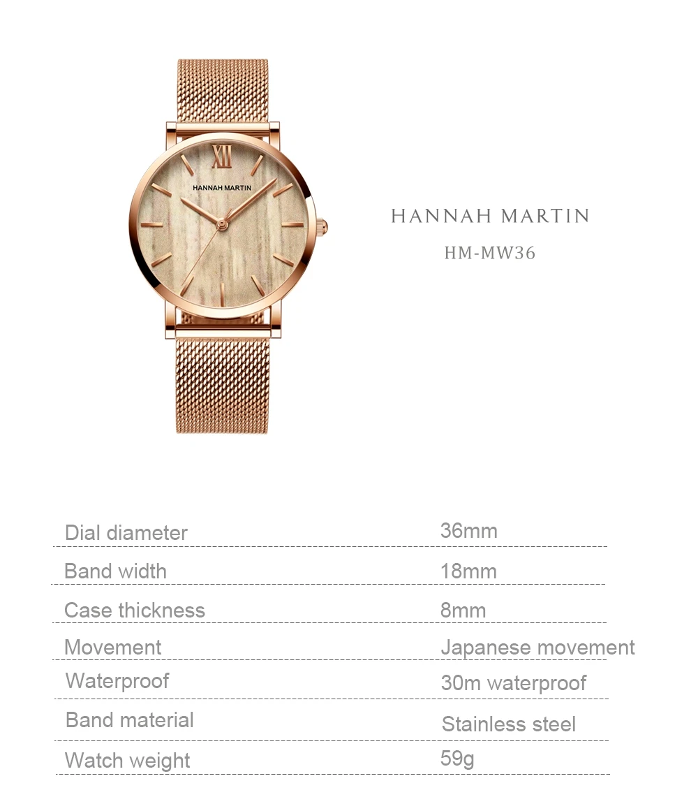 Reloj De Pulsera De Lujo Para Mujer De Banda De Acero Inoxidable De Calidad