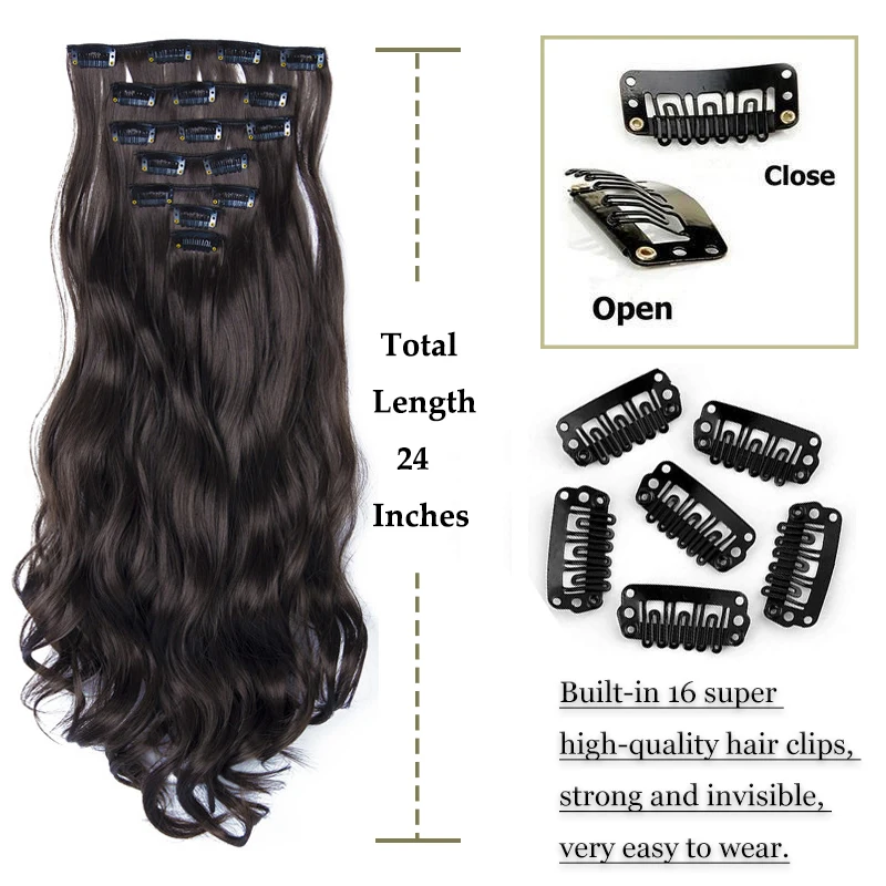 Extensión De Cabello Sintético Para Mujer: Aumenta Tu Estilo Con Cabello De Ensueño Extensión De Cabello Sintético Para Mujer: Aumenta Tu Estilo Con Cabello De Ensueño