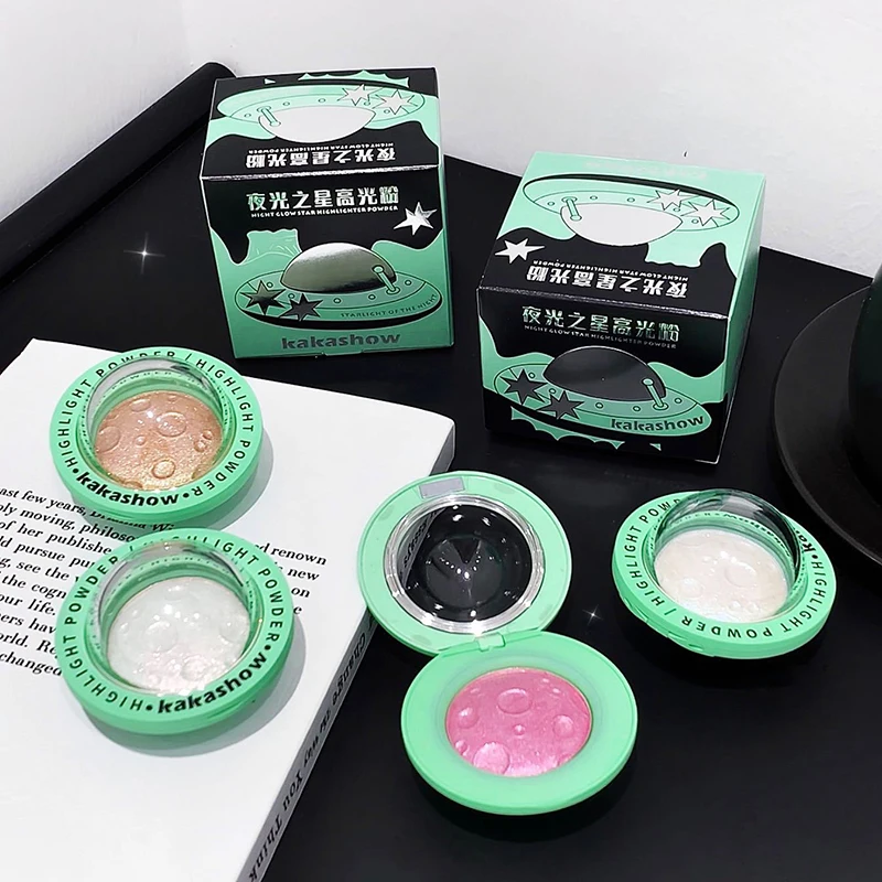 Iluminador De Maquillaje Diseño De Planetas