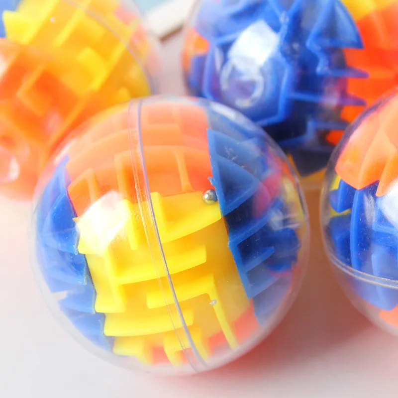 Laberinto 3D Cubo Mágico Rompecabezas Transparente De Seis Caras