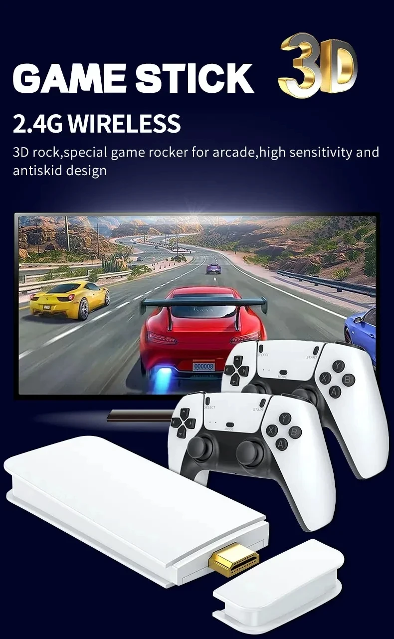 M15 Game Stick Mini Tv Consola De Juegos Portátil
