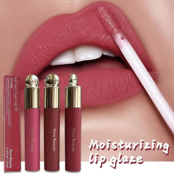 Lápiz Labial Rojo: Esmalte De Labios Natural De Larga Duración