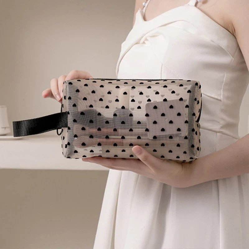 Bolsa De Almacenamiento Transparente Para Maquillaje: Mantén Tus Productos Organizados Bolsa De Almacenamiento Transparente Para Maquillaje: Mantén Tus Productos Organizados