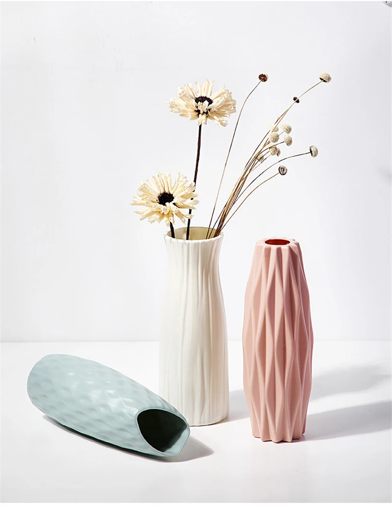 Florero De Plástico Decorativo: El Toque Perfecto Para Tu Hogar