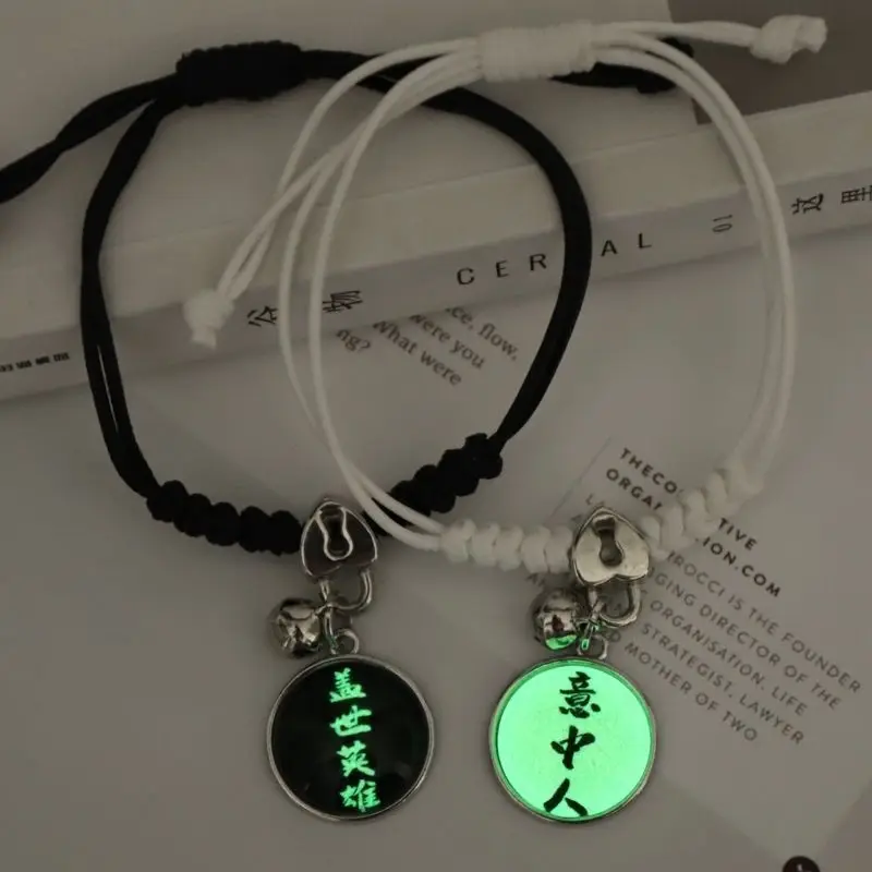 Pulsera Luminosa Unisex Con Cuentas: Estilo Y Brillo En Un Solo Accesorio
