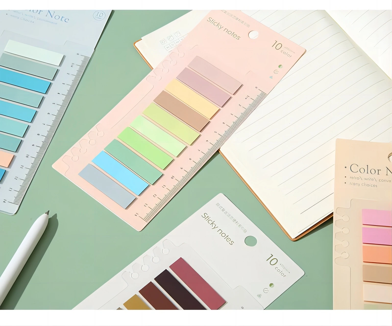 Bloc De Notas Autoadhesivo: Variedad De Colores Para Organizar Tus Ideas