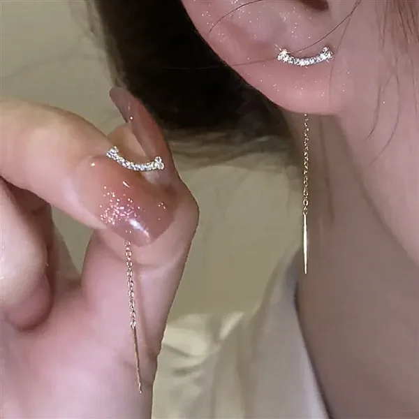 Pendientes Colgantes De Corazón Y Estrella: Elegancia Femenina