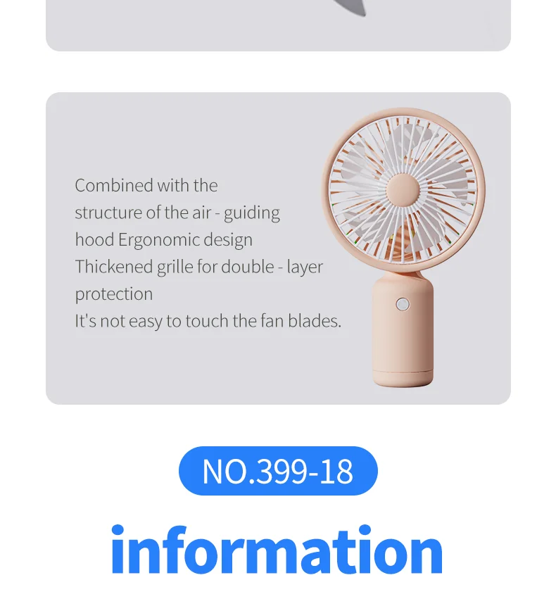 Mini Ventilador Portátil: Refrescante Y Práctico