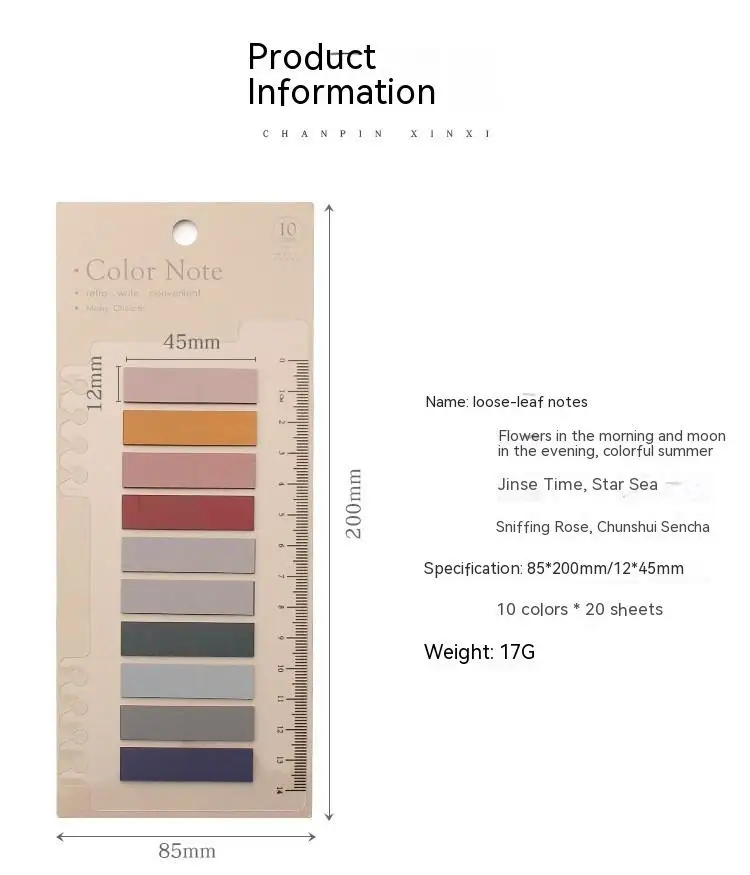 Bloc De Notas Autoadhesivo: Variedad De Colores Para Organizar Tus Ideas