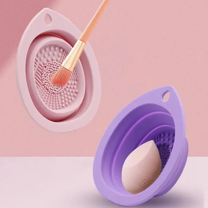 Esponja De Silicona Para Limpieza De Brochas De Maquillaje: ¡Mantén Tus Herramientas Impecables! Esponja De Silicona Para Limpieza De Brochas De Maquillaje: ¡Mantén Tus Herramientas Impecables!