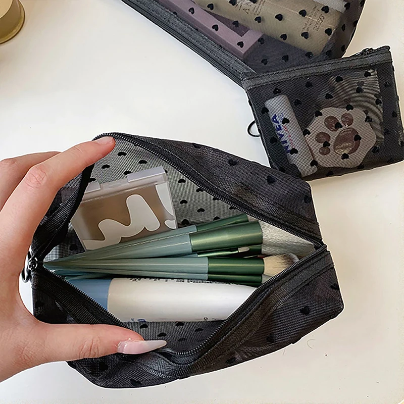 Bolsa De Almacenamiento Transparente Para Maquillaje: Mantén Tus Productos Organizados Bolsa De Almacenamiento Transparente Para Maquillaje: Mantén Tus Productos Organizados