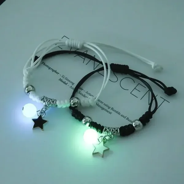 Imagen Del Producto Pulsera Luminosa Unisex Con Cuentas: Estilo Y Brillo En Un Solo Accesorio | Compra Online En Tiendafiable