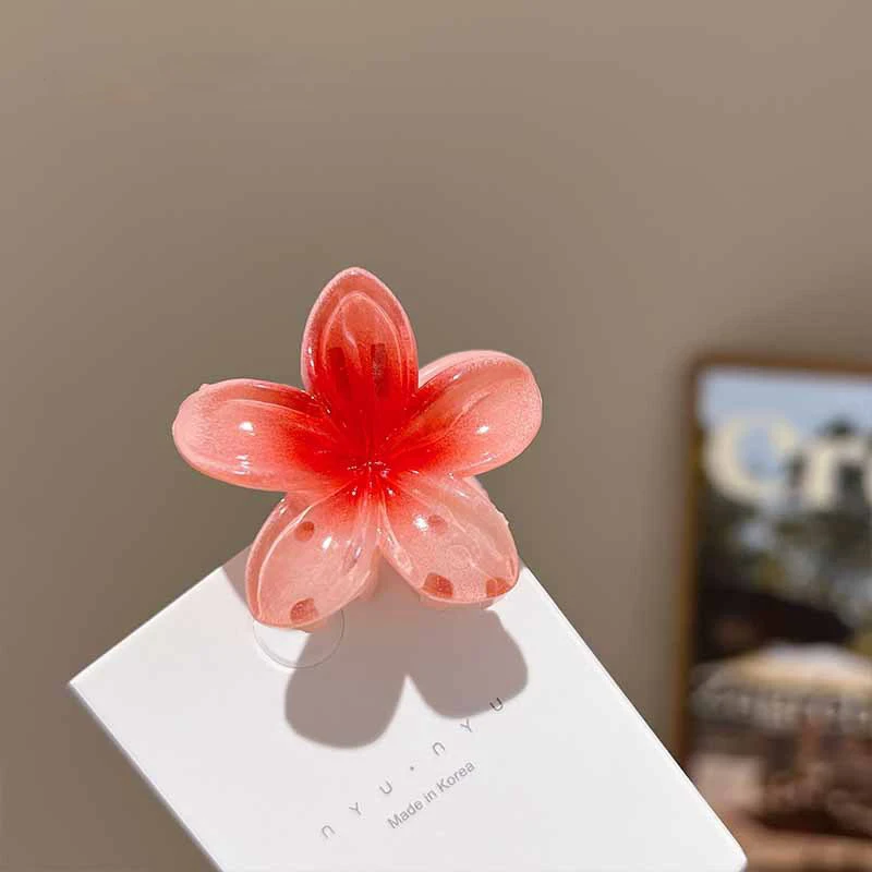 Pinzas De Cabello Con Gradiente Hawaiano Para Mujer: Estilo Tropical Para Tu Peinado
