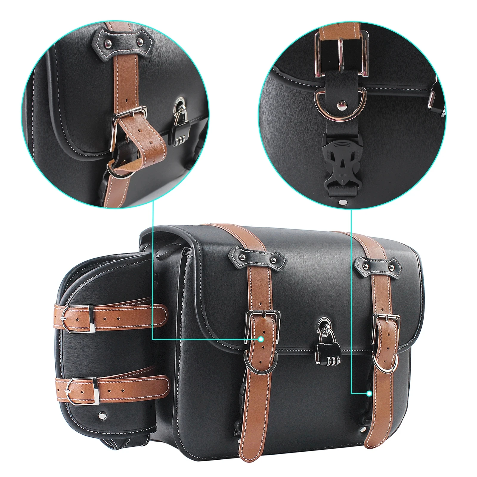 Bolsas Laterales De Gran Capacidad